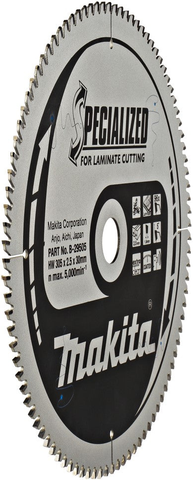 Makita Circular Saw Blade Laminate 305x2.5x30mm 96T