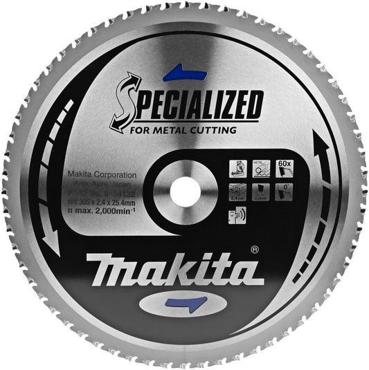 Makita B-34132 Kreissägeblatt Metall 305x2x25,4mm 60Z