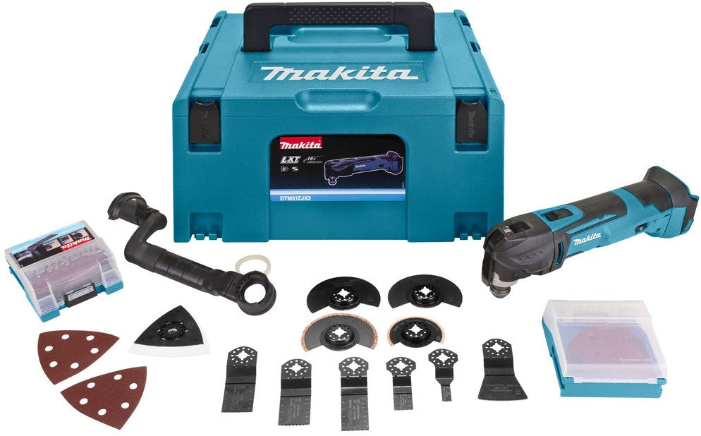 Makita DTM51ZJX3 Akku-Multitool 18 V Loose Body in Mbox