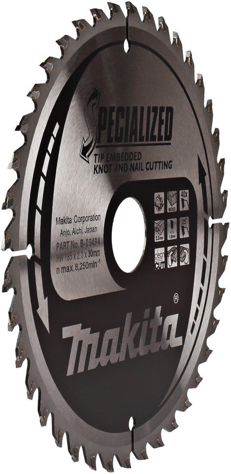 Makita B-09494 Sägeblatt TipE 185 Millimeter