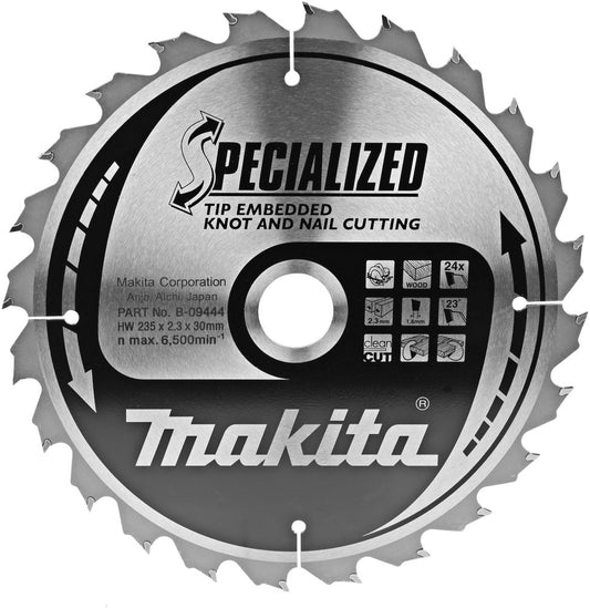 Makita B-09444 Sägeblatt TipE 235mm.