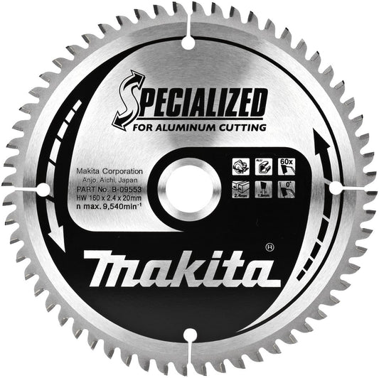 Makita B-09553 Sägeblatt Alu 160 Millimeter