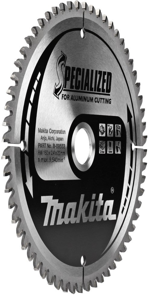 Makita B-09553 Sägeblatt Alu 160 Millimeter