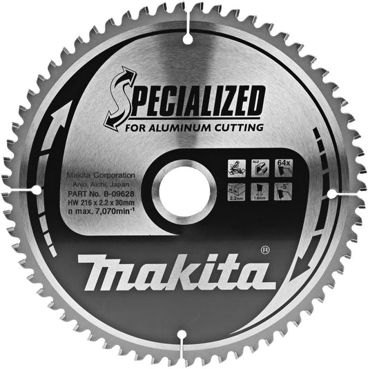 Makita B-09628 Sägeblatt Alu 216 Millimeter