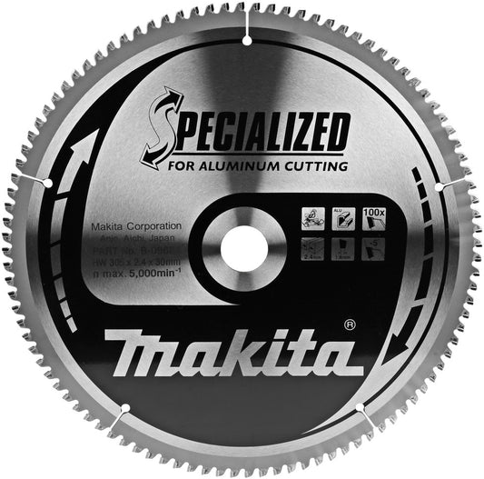 Makita B-09684 Sägeblatt Alu 305 Millimeter