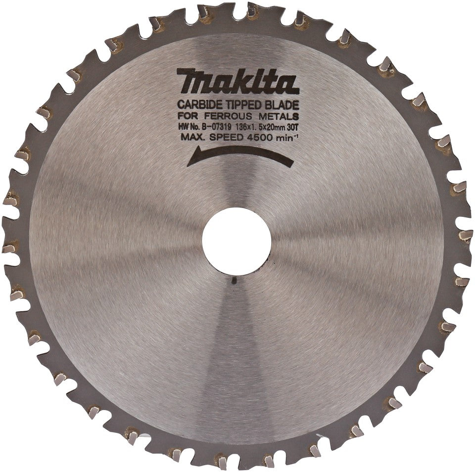 Makita B-07319 Sägeblatt Metall 136 Millimeter