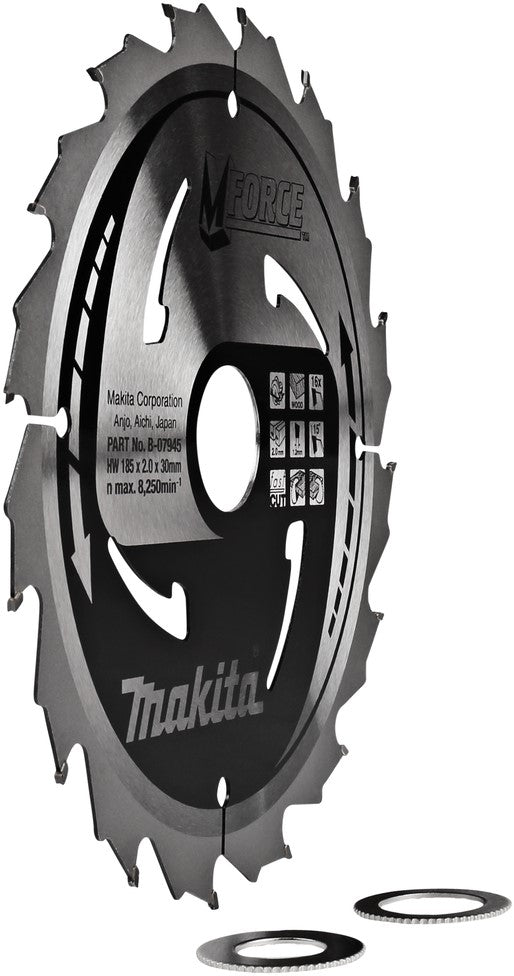 Makita B-07945 Zaagblad mforce 185 millimeter
