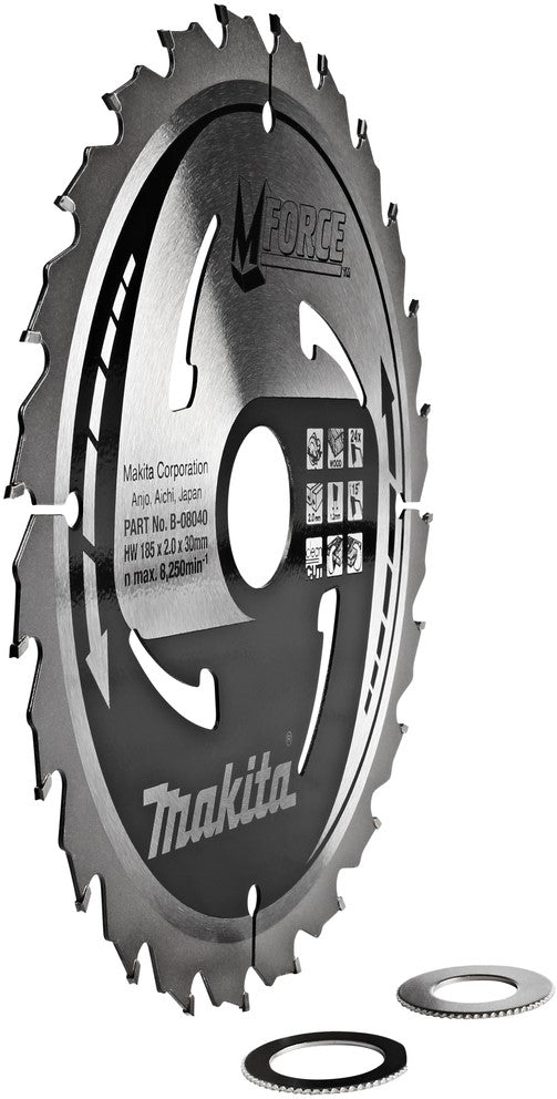 Makita B-08040 Sägeblatt mforce 185 Millimeter