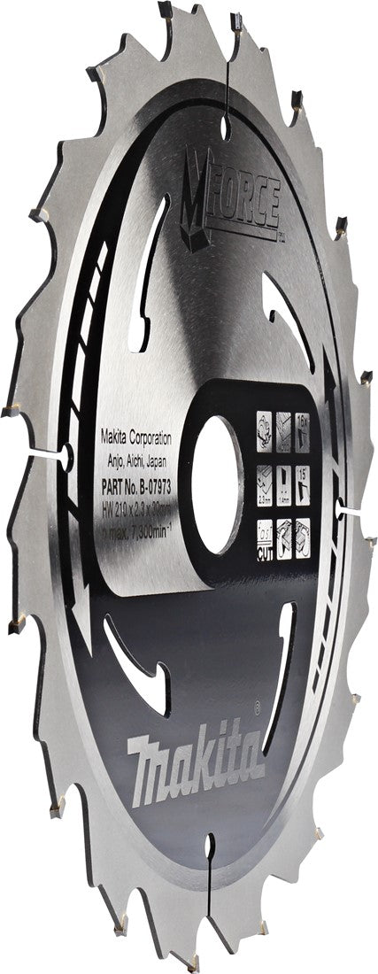 Makita B-07973 Sägeblatt mforce 210 Millimeter