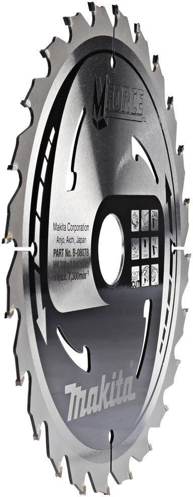 Makita B-08078 Zaagblad mforce 210 millimeter