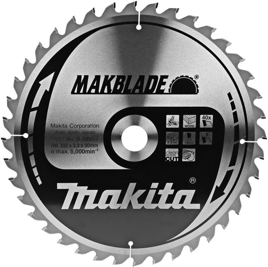 Makita Kreissägeblatt Holz 305x2,3x30mm 40Z
