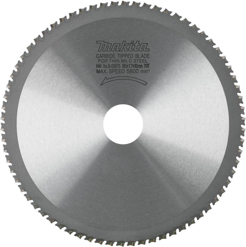 Makita B-09771 Sägeblatt Metall 185 Millimeter