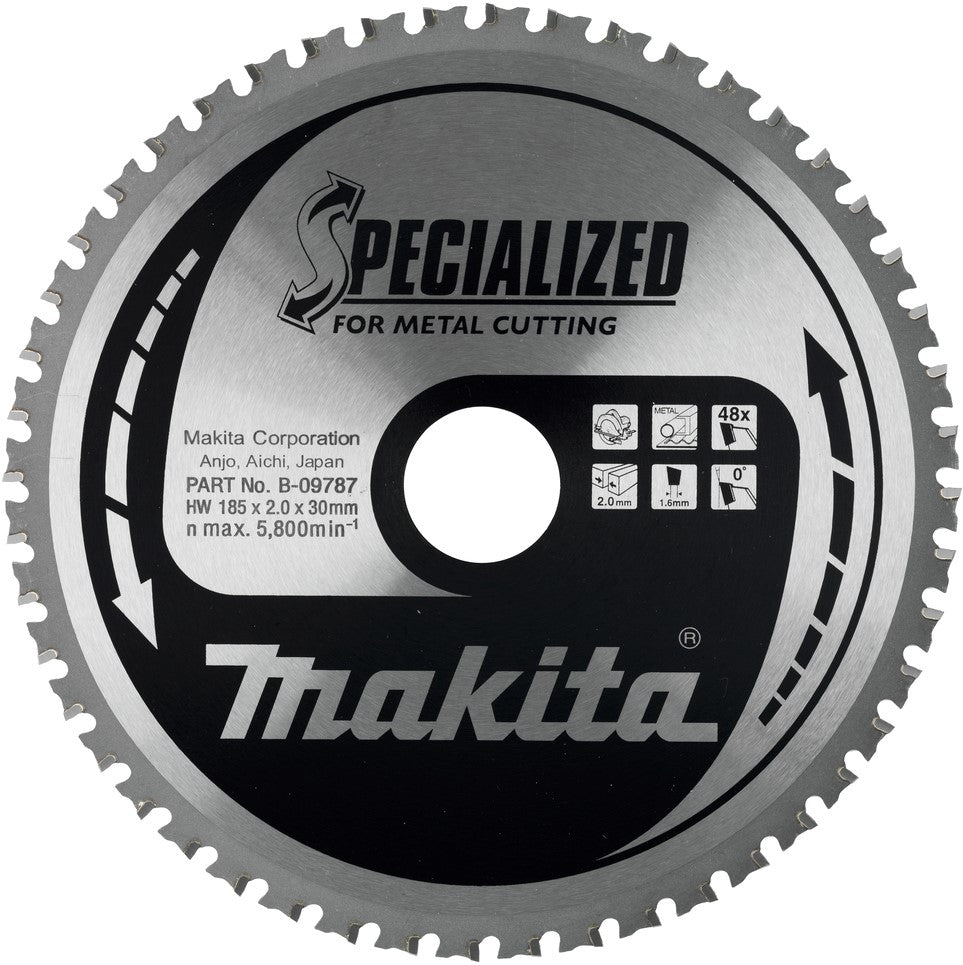 Makita B-09787 Saw blade metal 185 millimeters