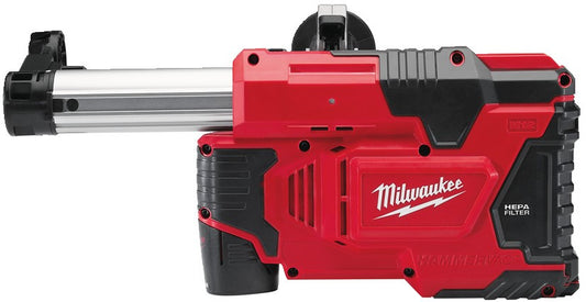 Milwaukee M12 DE-201C Battery Universal hammer dust extraction set V12 2.0Ah Li-Ion M12™ in case - 4933440500