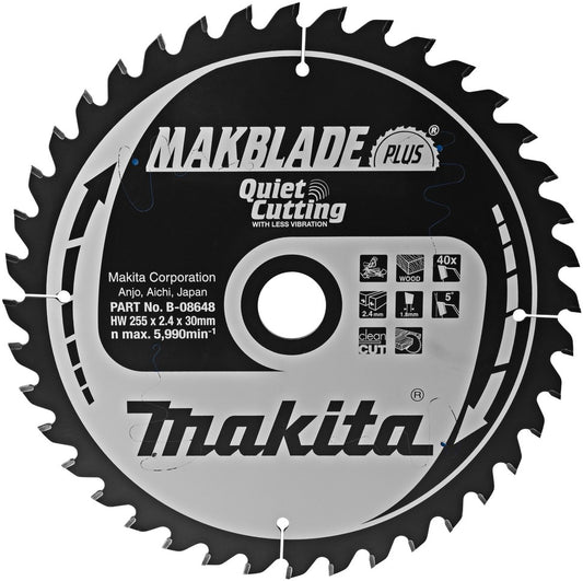 Makita B-08648 Sägeblatt Q&amp;C 255 Millimeter