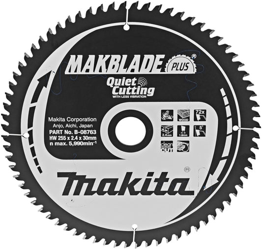 Makita B-08763 Sägeblatt Q&amp;C 255 Millimeter
