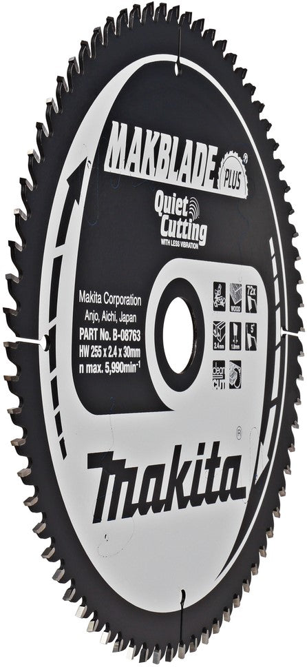 Makita B-08763 Sägeblatt Q&amp;C 255 Millimeter