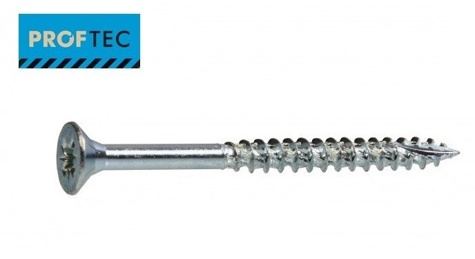 Proftec chipboard screws 5.0x120/70mm PK Torx TX-20 VZ VE=200