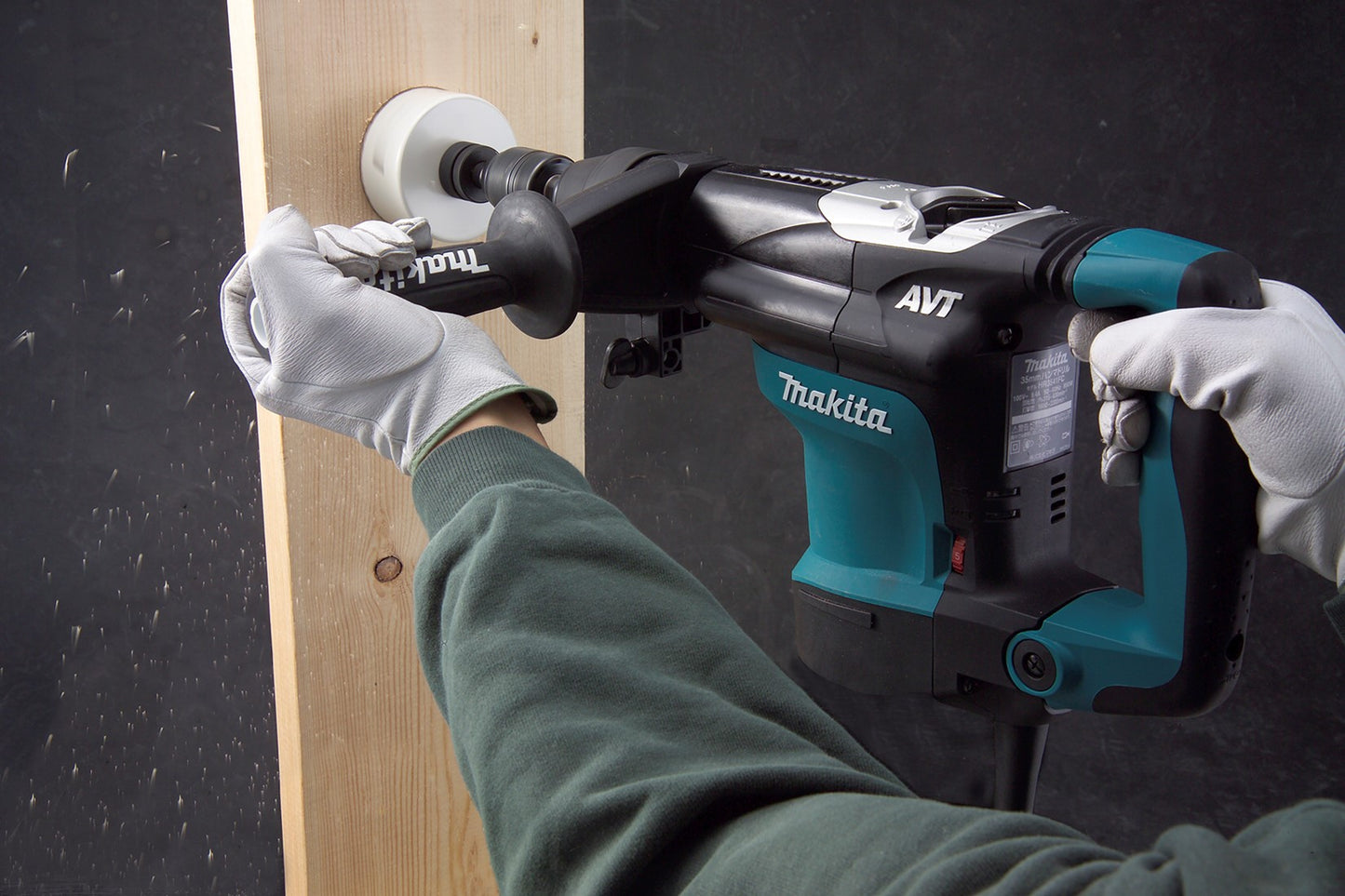 Makita HR3541FCX Combi hammer SDS-MAX 850W 230V in case