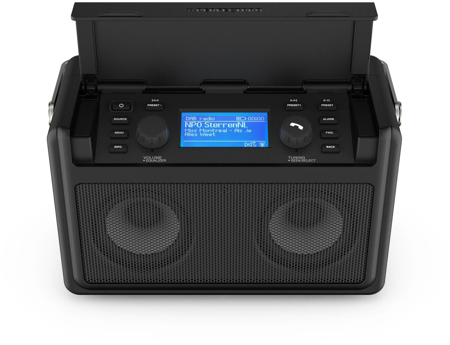 Perfectpro Audisse Shirudo Akku WLAN Internet Bauradio DAB+