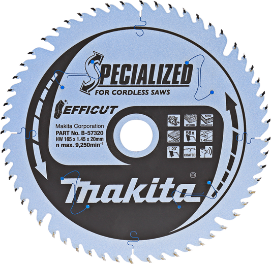 Makita Cirkelzaagblad Hout 190x2.0x30mm 24T B-09195