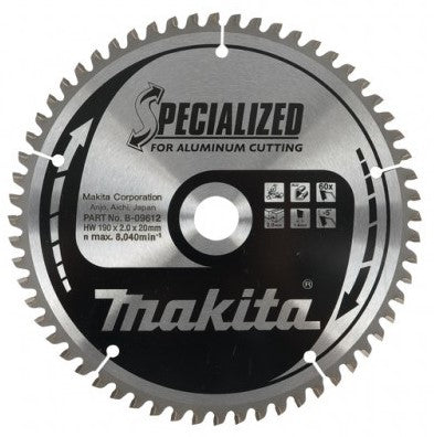 Makita B-09715 Kreissägeblatt Aluminium 260x30x2,8mm 80Z
