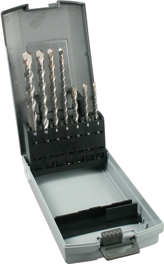Makita Hammerbohrer-Set 7-teilig SDS+ in Kassette B-49046
