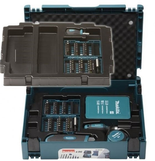 Makita Mbox mit 96-teiligem Zubehörset