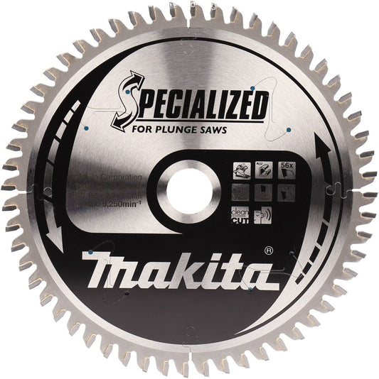 Makita Kreissägeblatt Aluminium 165x2.0x20mm 56T B-56714