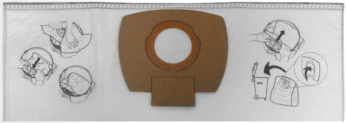 Makita P-72899 Filter Staubbeutel 10 L