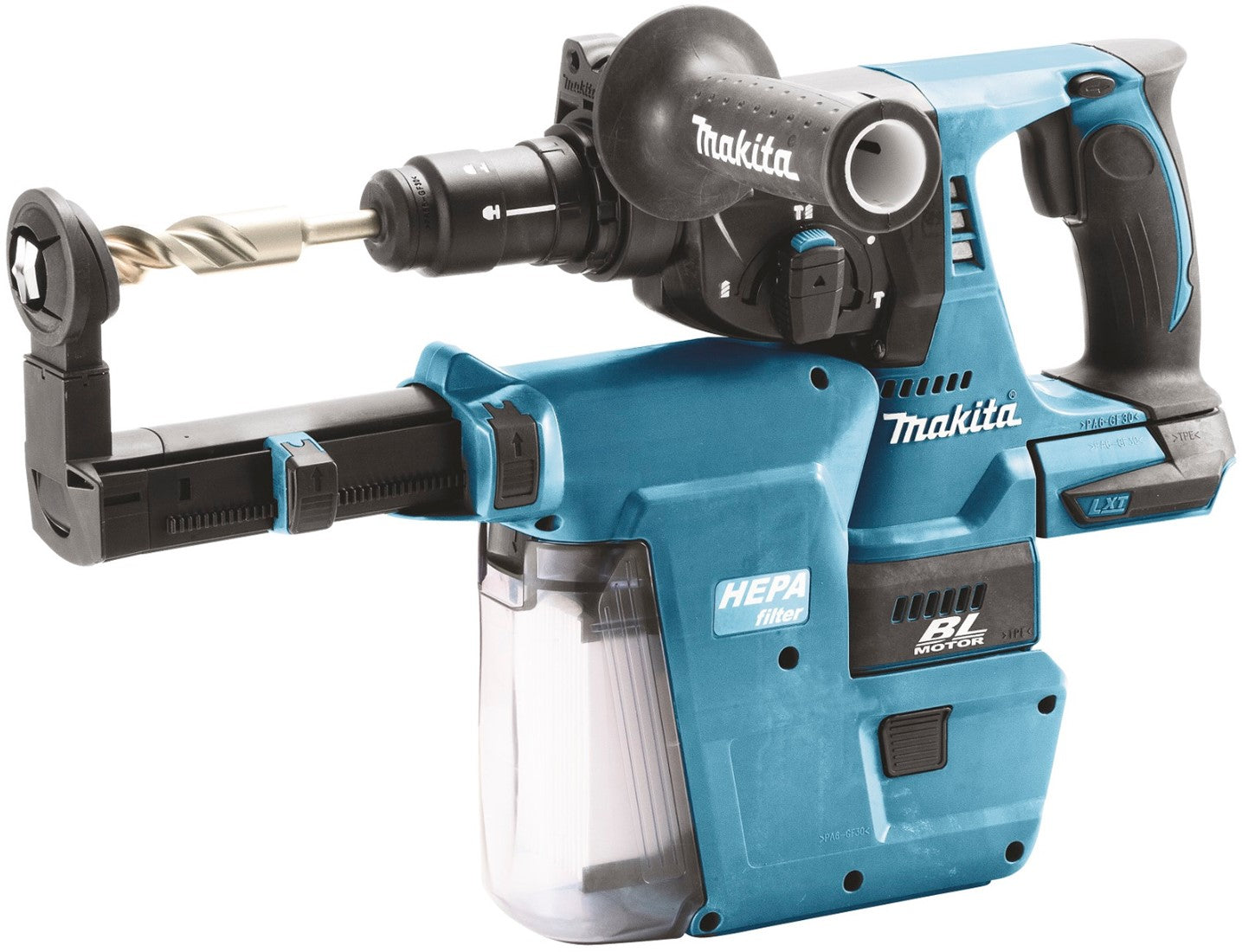 Makita DHR243RTJV Accu Combihamer SDS+ 18V 5.0Ah Li-ion in Mbox