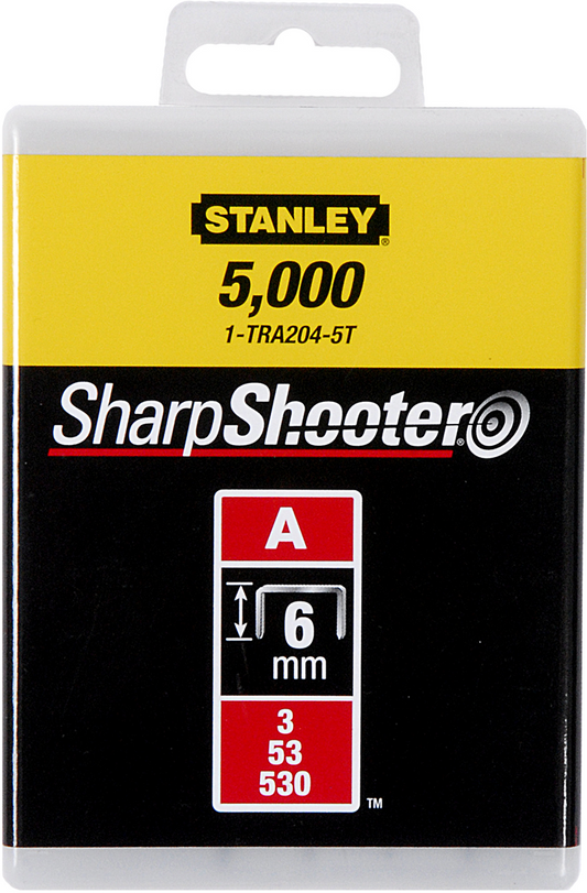 Stanley STA-1-TRA202T Heftklammern Typ A 4,0 Millimeter