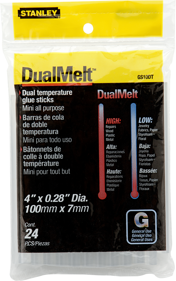 Stanley STA-1-GS25DT Dual Melt Glue Kartusche 11,3 Millimeter