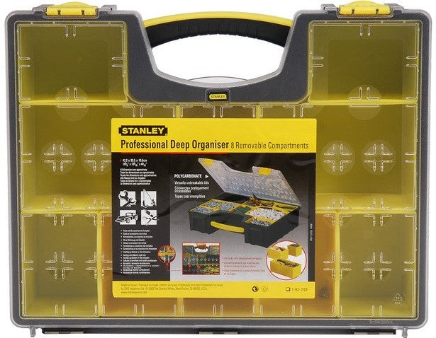 Stanley 1-92-749 Organizer Pro 8 Compartments