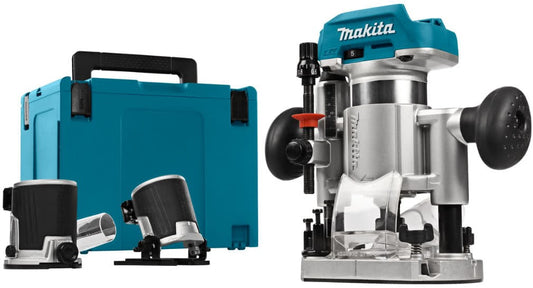 Makita DRT50ZJX2 Accu Boven- en Kantenfrees 18V Losse Body in Mbox