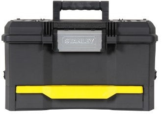 Stanley 1-70-316 Werkzeugkoffer 19 mit Druckverschluss und Schublade