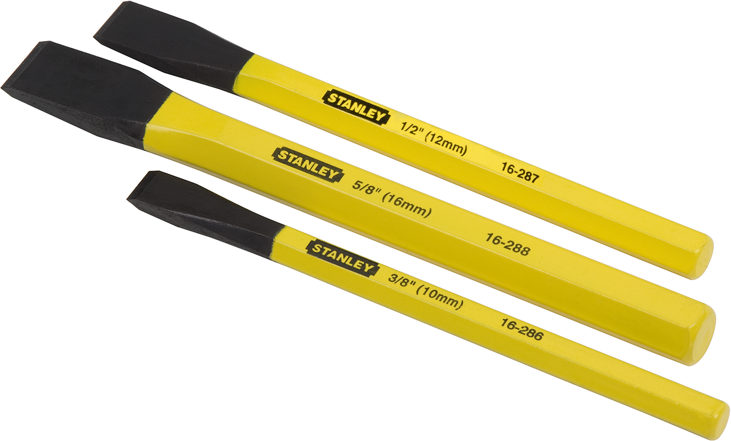 Stanley 4-18-298 Koudbeitelset 3Dlg.