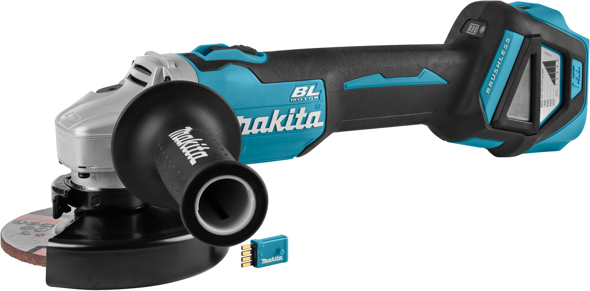 Makita DGA512ZJU Accu Haakse Slijper 18V Li-ion AWS Losse Body in Mbox