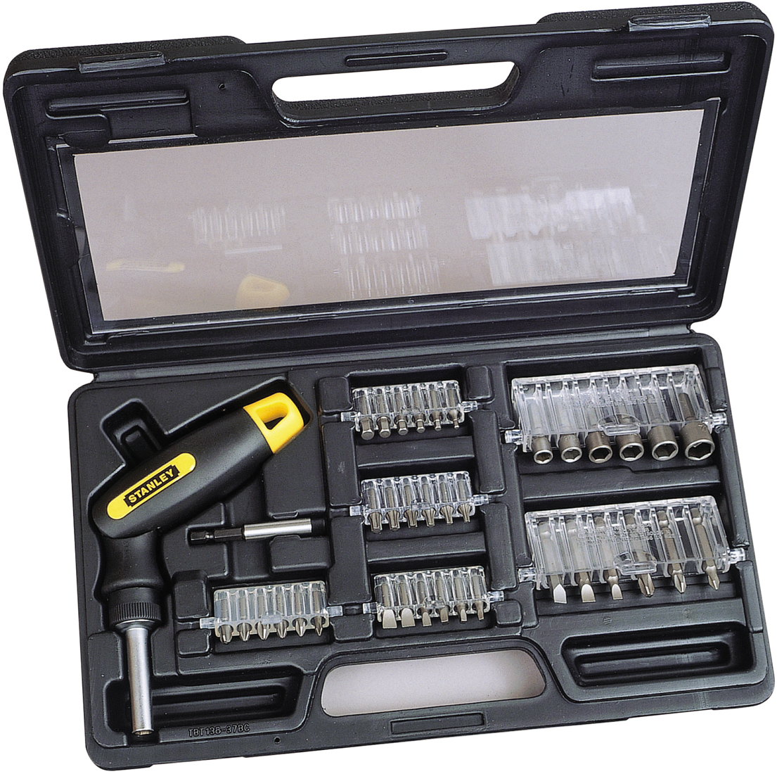 Stanley STA-0-63-022 22 Piece Pistol Grip Ratchet Bit Set