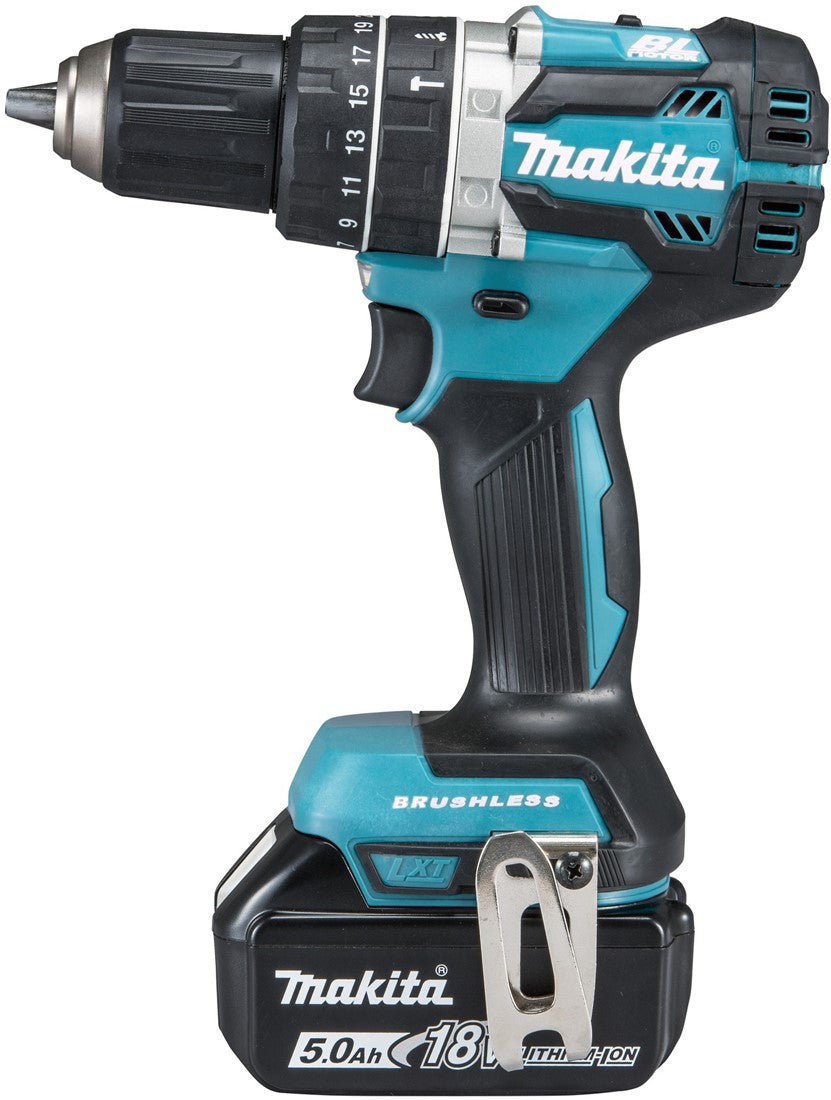 Makita DHP484RTJ Akku-Schlagbohrschrauber 18V 5,0Ah Li-Ion in Mbox