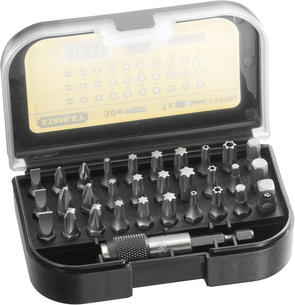 Stanley STA-1-13-903 Bit-Satz Expert Pro 1/4 - Bithalter (31-tlg)
