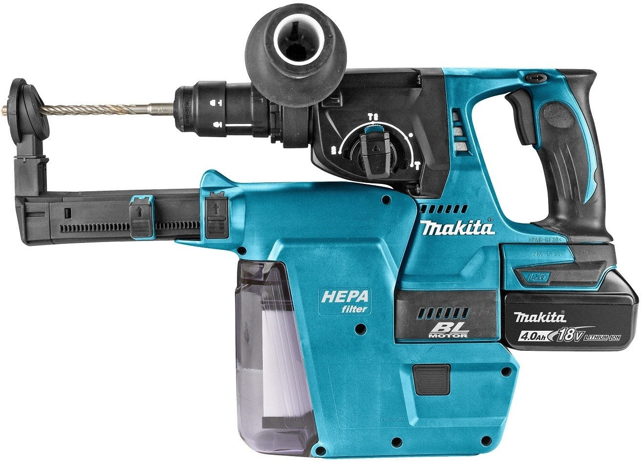Makita DHR243RMJV Accu Combihamer SDS+ 18V 4.0Ah Li-ion in Mbox