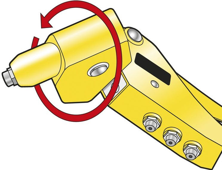 Stanley STA-6-MR77 Popnageltang Draaibaar Hoofd