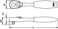 Stanley Ratsche MicroTough 1/4 STA-4-85-576