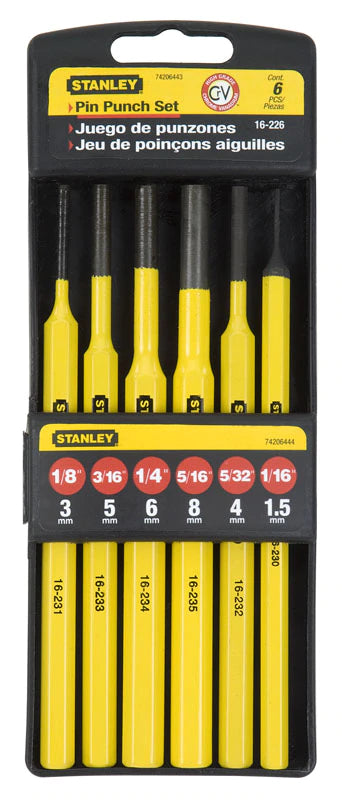 Stanley 4-18-226 Drevel Set 6Dlg.