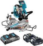 Makita DLS111PT2U Accu Radiaal Afkortzaag 2x18V 5,0Ah AWS