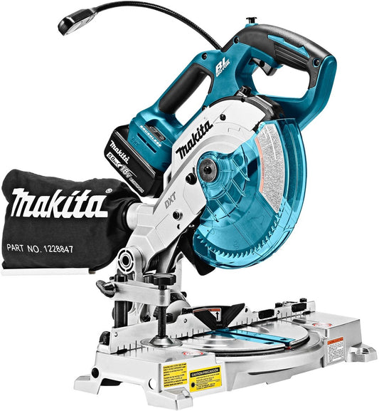 Makita DLS600RTE Akku-Kappsäge 18V 5.0Ah Li-Ion