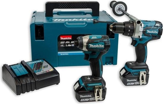 Makita DLX2176TJ 18V 5.0Ah Kombi-Set in Mbox