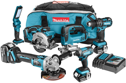 Makita DLX6058T Kombi-Set 18V 5,0Ah Li-Ion