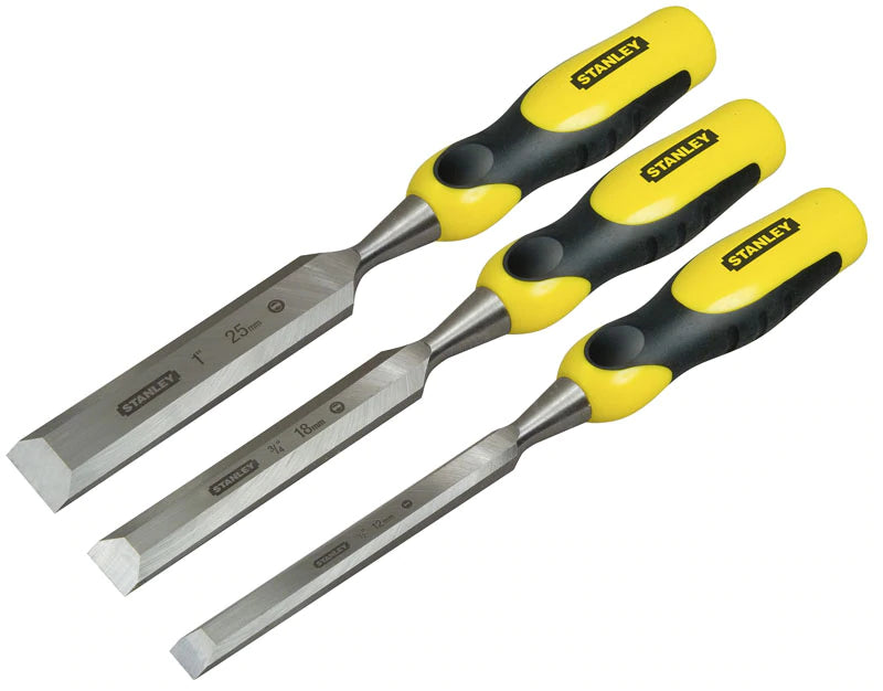 Stanley STA-2-16-887 DynaGrip Chisel Set 3 Pieces